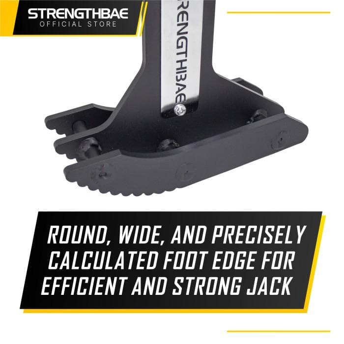 Mini Deadlift Jack Strengthbae | Pengungkit Barbell Metal untuk Memasang Weight Plate