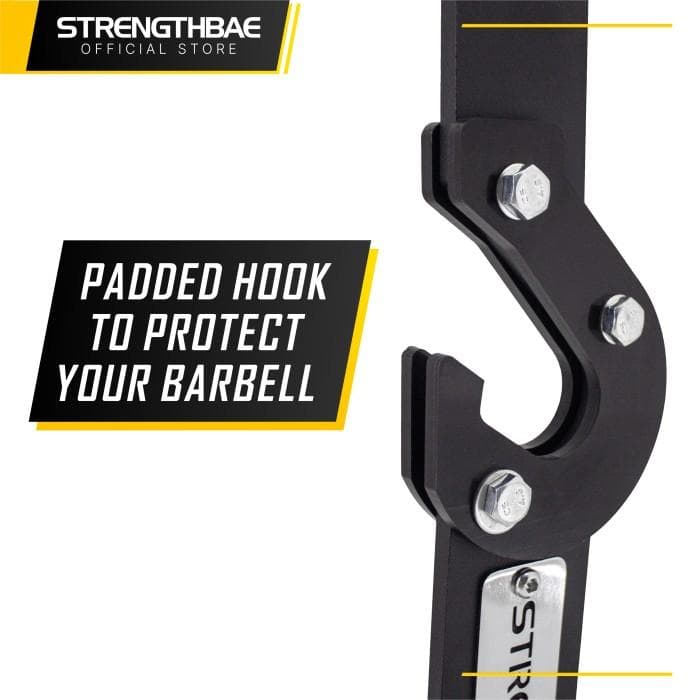 Mini Deadlift Jack Strengthbae | Pengungkit Barbell Metal untuk Memasang Weight Plate