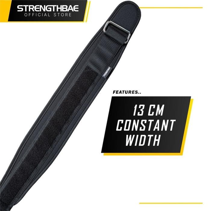 Nylon Belt Strengthbae – Sabuk Gym untuk Core Bracing dan Latihan Harian