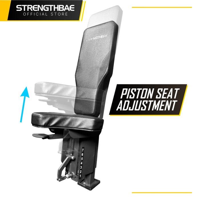 Pec Fly Rear Delt Machine Strengthbae – Mesin Dada dan Bahu Belakang 2-in-1