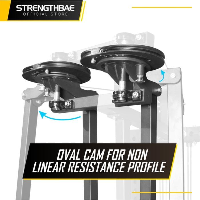 Pec Fly Rear Delt Machine Strengthbae – Mesin Dada dan Bahu Belakang 2-in-1