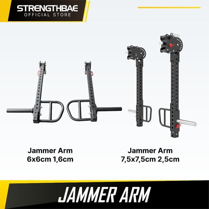 Power Rack Attachment Strengthbae – Aksesori Rack Ukuran 6×6 dan 7,5×7,5 cm