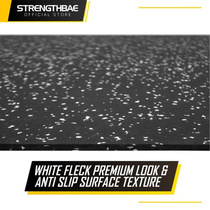 Rubber Gym Roll Mat Strengthbae | Lantai Gym Roll Heavy Duty 6–10 mm