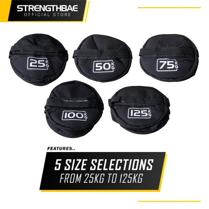 Sand Bag Strengthbae – Strongman Sandbag 25–125 kg untuk Functional Training