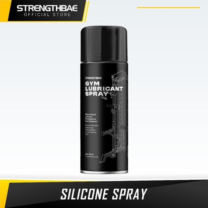 Silicone Spray Gym Strengthbae – Pelumas Alat Fitness untuk Cable dan Smith Machine