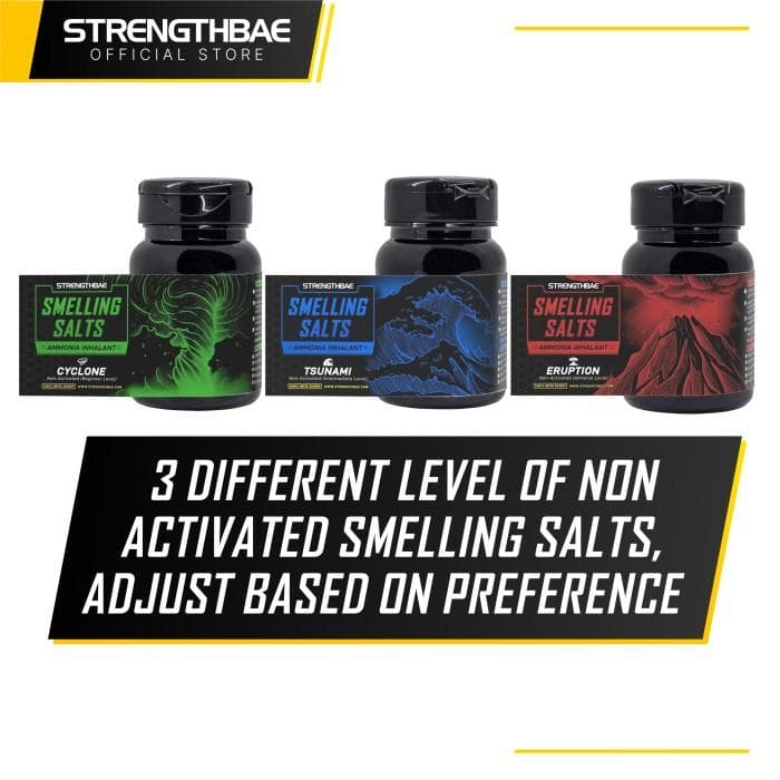 Smelling Salt Strengthbae – Ammonia Inhalant untuk Strength Training