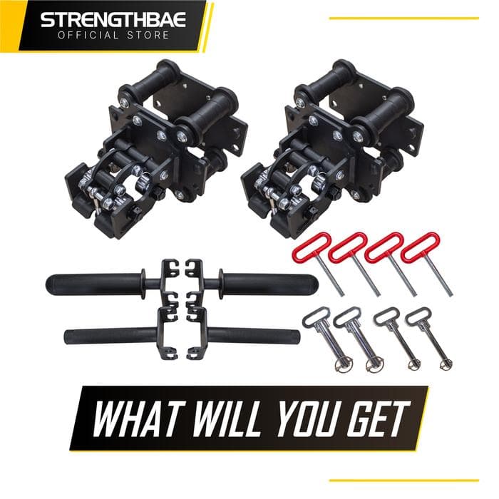 Smith Machine Trolley Strengthbae – Attachment Smith Machine untuk Power Rack