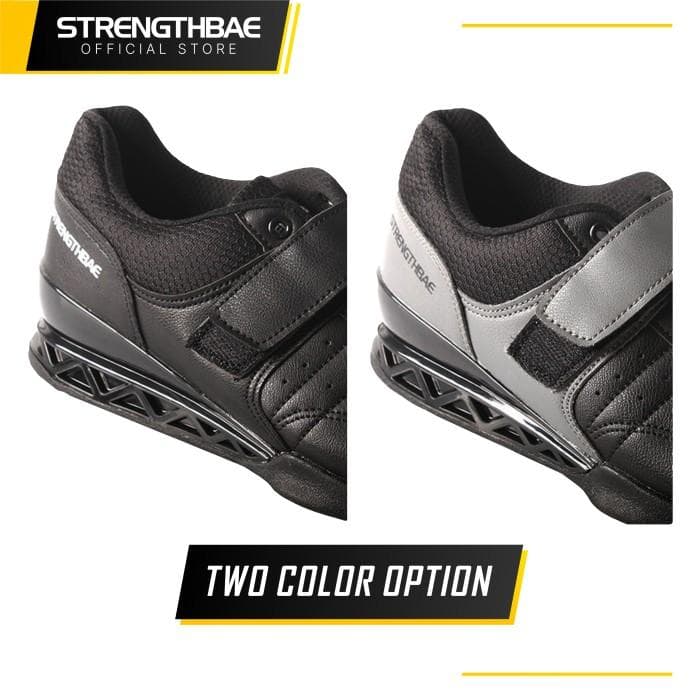 Squat Shoes 1.0 Strengthbae – Sepatu Squat dan Weightlifting dengan Sol Rigid