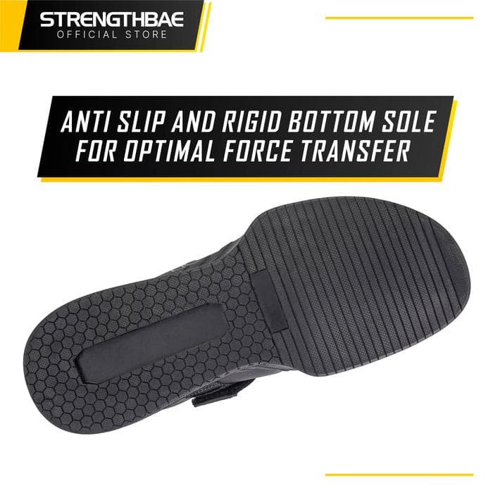 Squat Shoes 2.0 Strengthbae | Wide Toe Weightlifting Shoes Ukuran 36–48