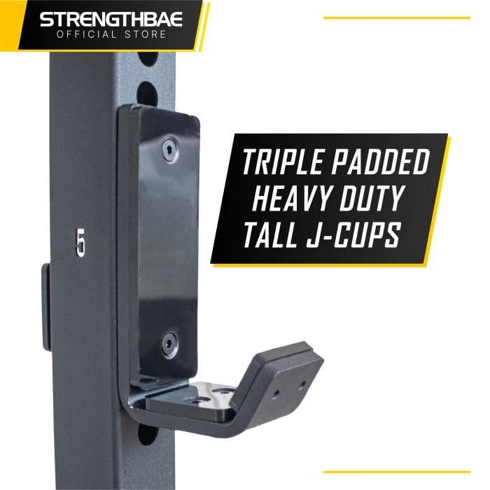 Squat Stand Strengthbae – Rack Barbell untuk Squat dan Bench Press
