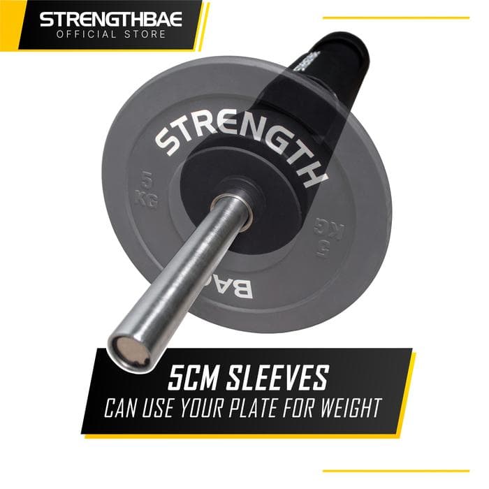 Strongman Log Bar Strengthbae – Specialty Bar untuk Log Press dan Latihan Strongman