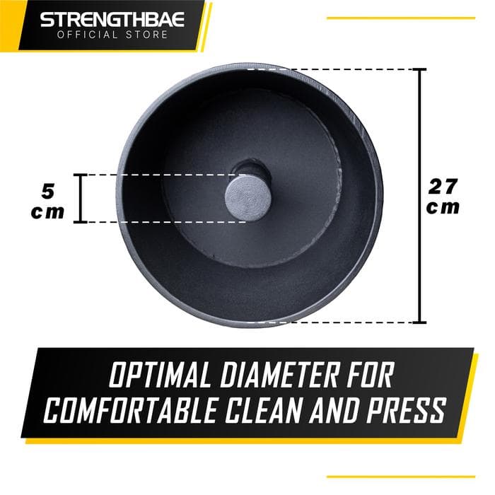 Monster Dumbbell Strengthbae – Loadable Circus Dumbbell untuk Latihan Strongman