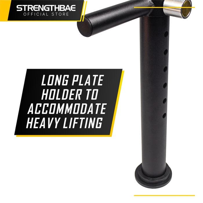 T-Bell Strengthbae – Plate Loaded Handle untuk Straddle Squat, Sumo Deadlift, dan Duck Walk