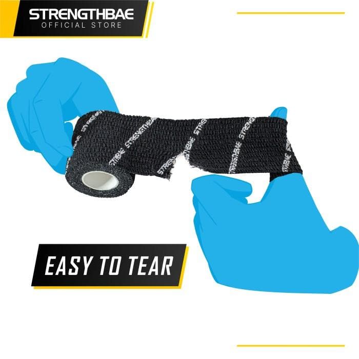 Thumb Tape Strengthbae – Tape Jempol 5 cm untuk Hook Grip dan Weightlifting
