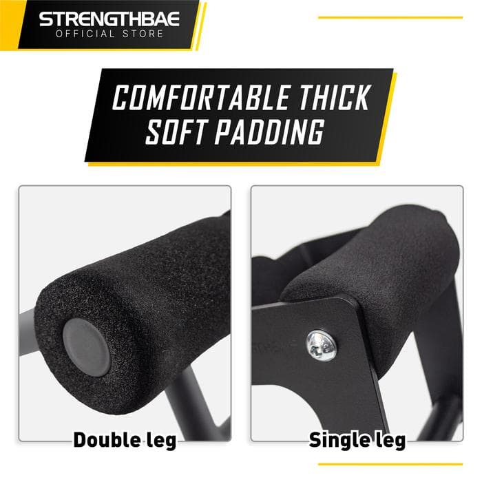 Tibialis Bar Strengthbae – Alat Plate Loaded untuk Latihan Otot Depan Tulang Kering