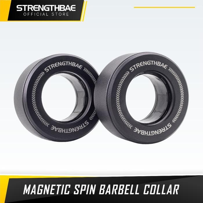 Twist Lock Barbell Collar Strengthbae | Magnetic Barbell Lock dengan Sistem Putar
