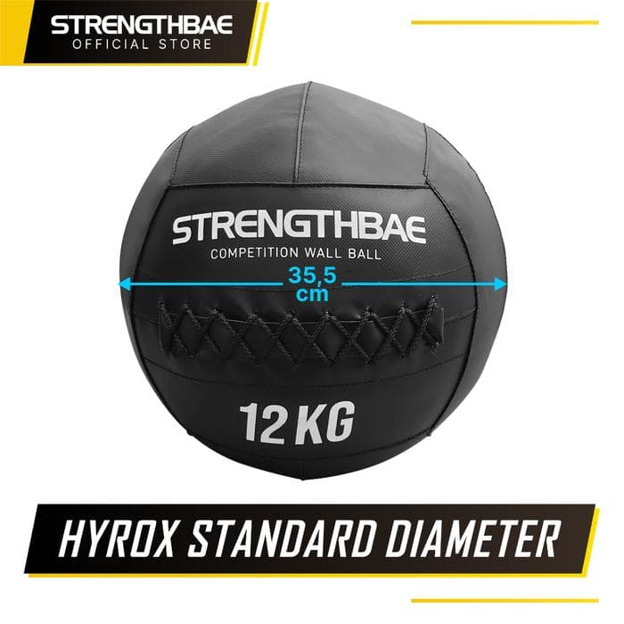Competition Wall Ball Strengthbae 2–12 kg – Bola Gym Functional Fitness