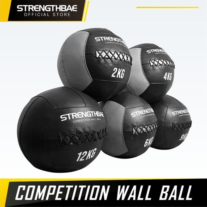 Competition Wall Ball Strengthbae 2–12 kg – Bola Gym Functional Fitness
