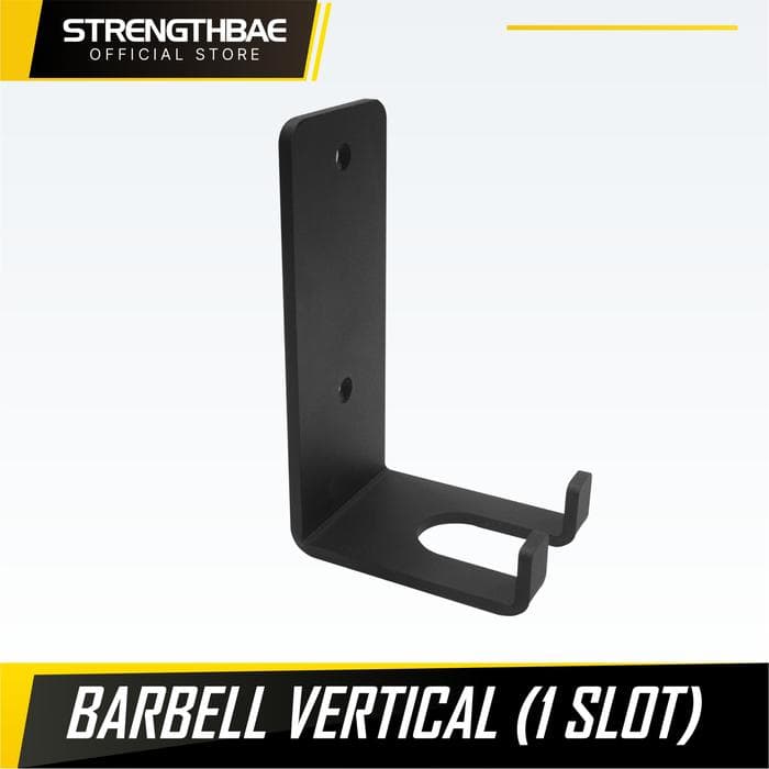Wall Mount Storage Strengthbae – Rak Plate dan Barbell Dinding