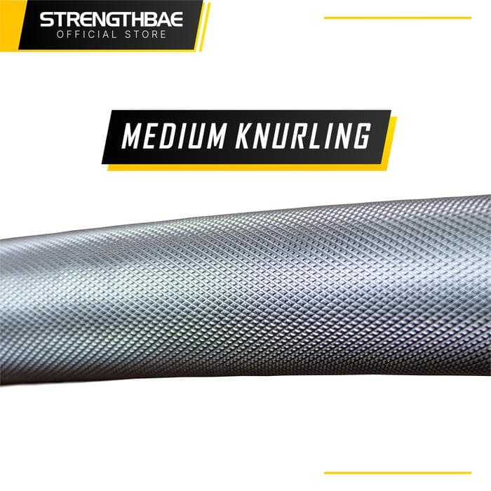 Water Bar Strengthbae – Cambered Bar untuk Bench Press dan Low-Bar Squat