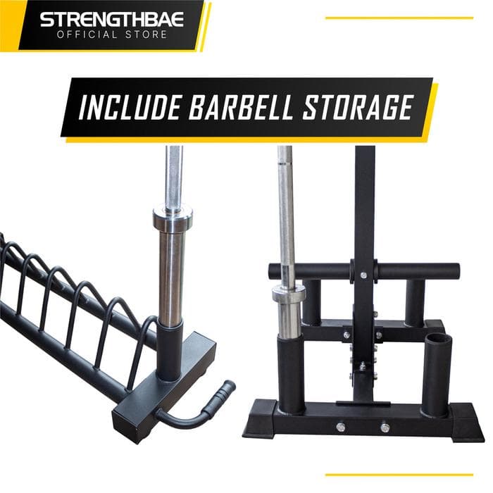 Weight Plate Storage Strengthbae – Rak Penyimpanan Plate Vertikal dan Horizontal