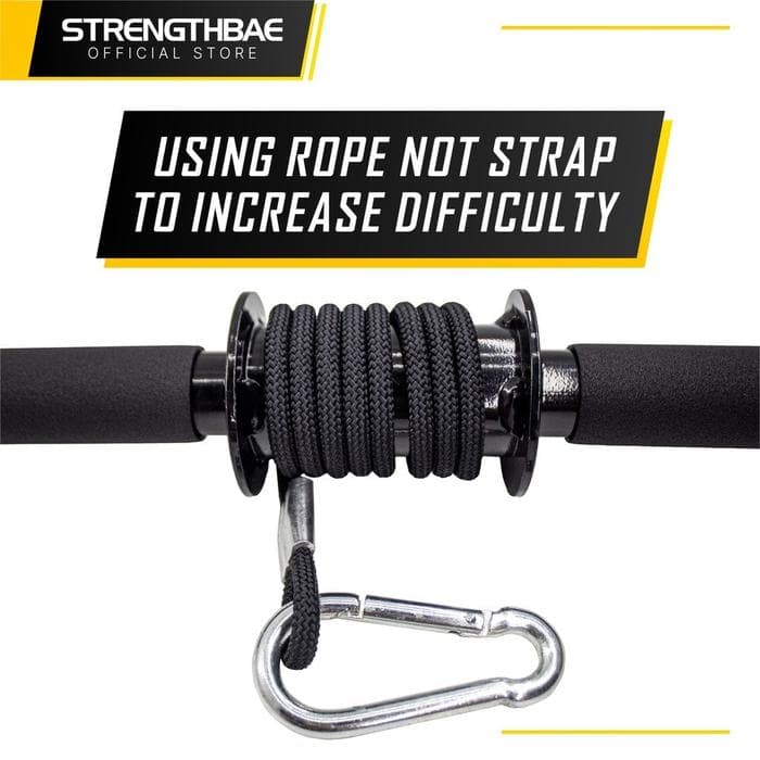 Wrist Roller Strengthbae – Alat Latihan Forearm dan Grip Strength