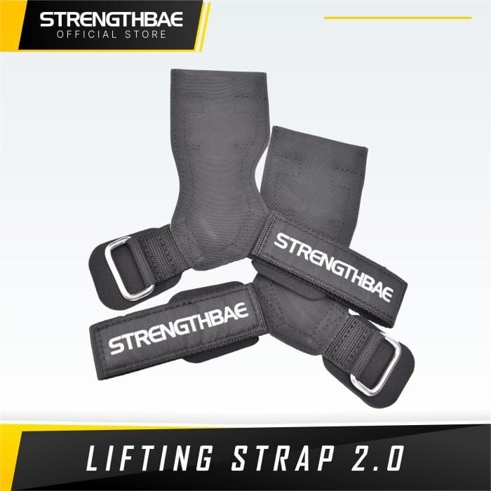 Wrist Strap 2.0 Versa Strengthbae – Hook Strap untuk Deadlift dan Latihan Punggung