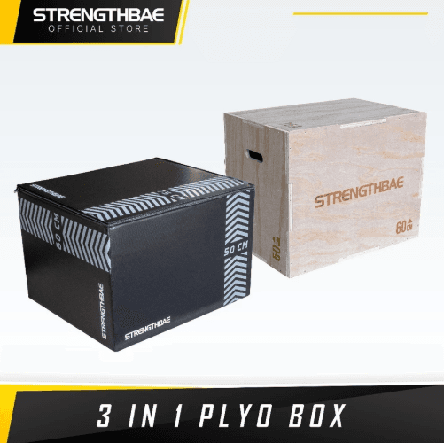 3-in-1 Plyo Box Strengthbae | Jump Box 50, 60 & 75 cm