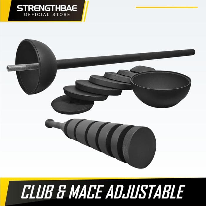 Adjustable Club & Mace | Weighted Steel Clubs Maces