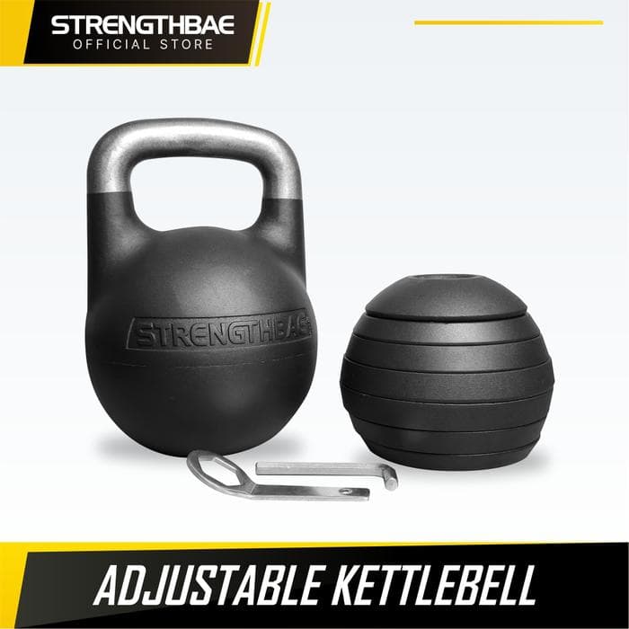 Adjustable Kettlebell Strengthbae 12–32 kg – Competition Kettlebell Adjustable