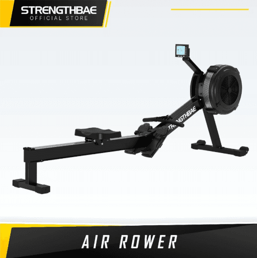 Air Rower Strengthbae – Commercial Rowing Machine dengan Adjustable Fan Resistance