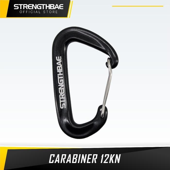 Carabiner 12 kN Strengthbae | Heavy-Duty Gym Carabiner
