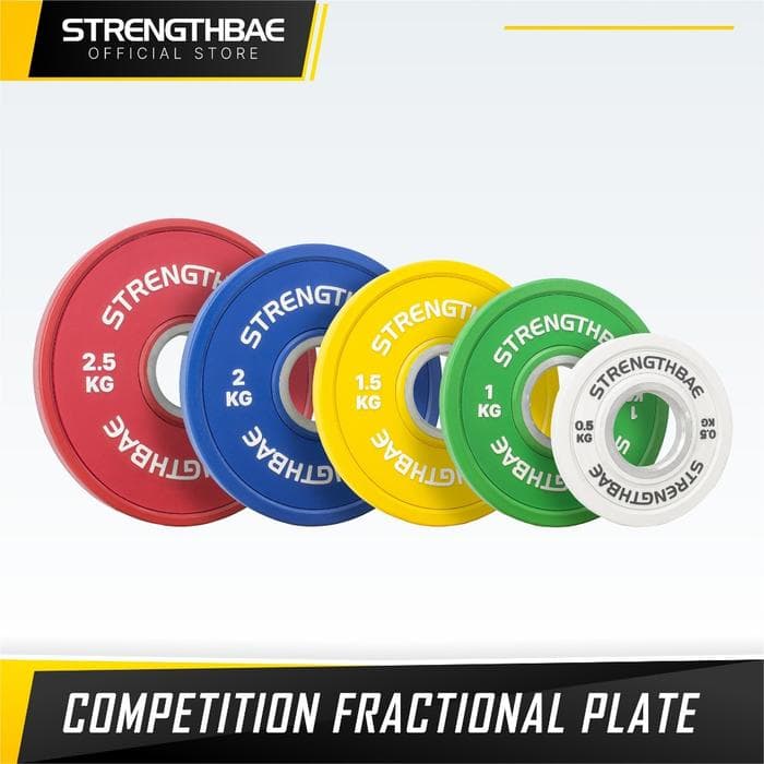 Change Plate Strengthbae 0,5–2,5 kg – Micro Plate Barbell Olympic 5 cm