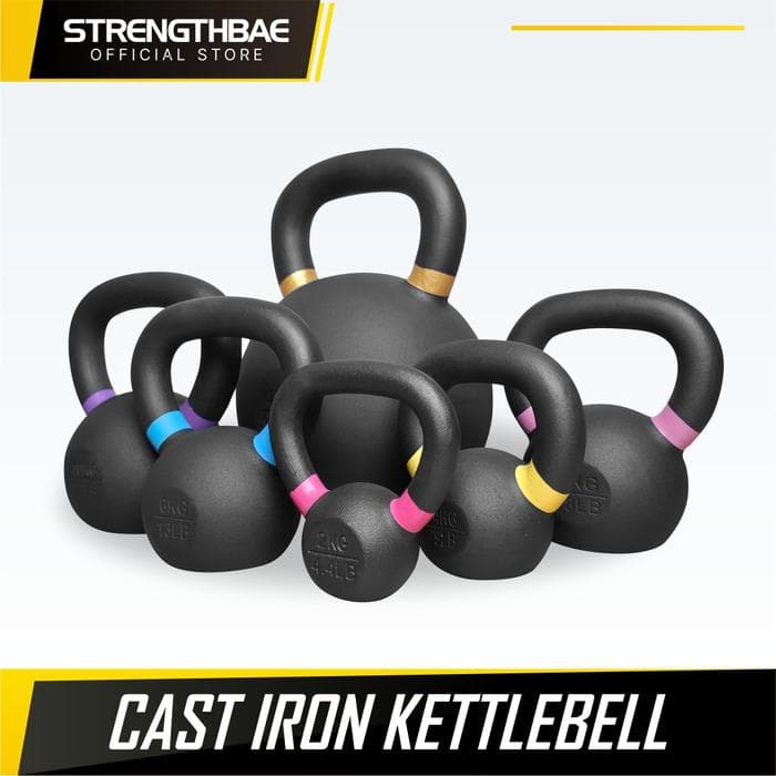 Classic Kettlebell Strengthbae 2–48 kg | Cast Iron