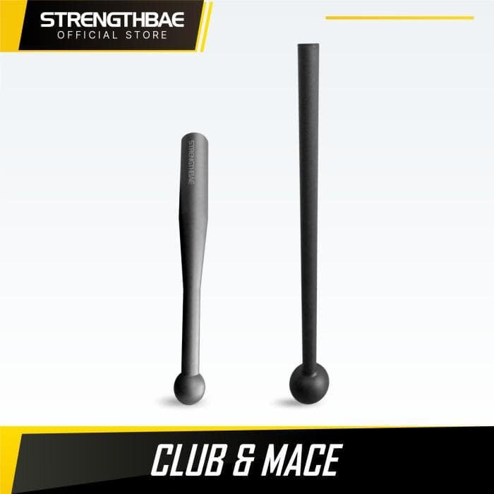 Club and Mace Strengthbae | Steel Club untuk Functional Training