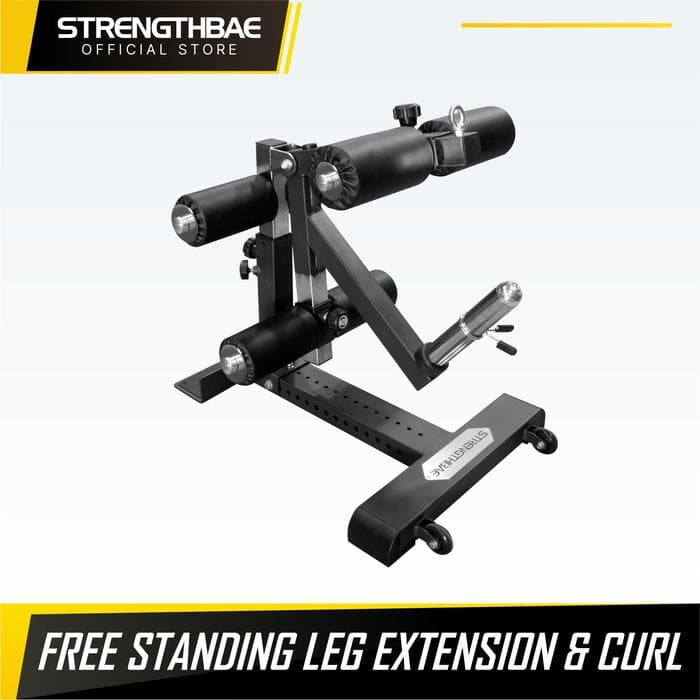 Compact Leg Extension & Leg Curl Strengthbae – Mesin Latihan Paha 2-in-1