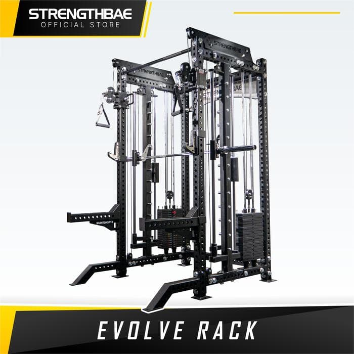 Evolve All-in-One Trainer | Power Rack, Cable & Smith