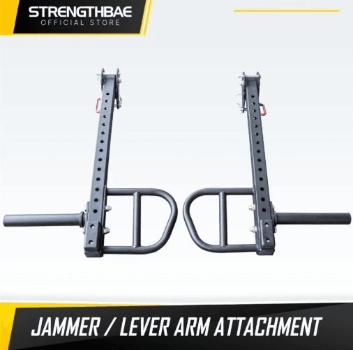 Lever Arm Strengthbae – Aksesori Power Rack untuk Chest Press, Shoulder Press, dan Row