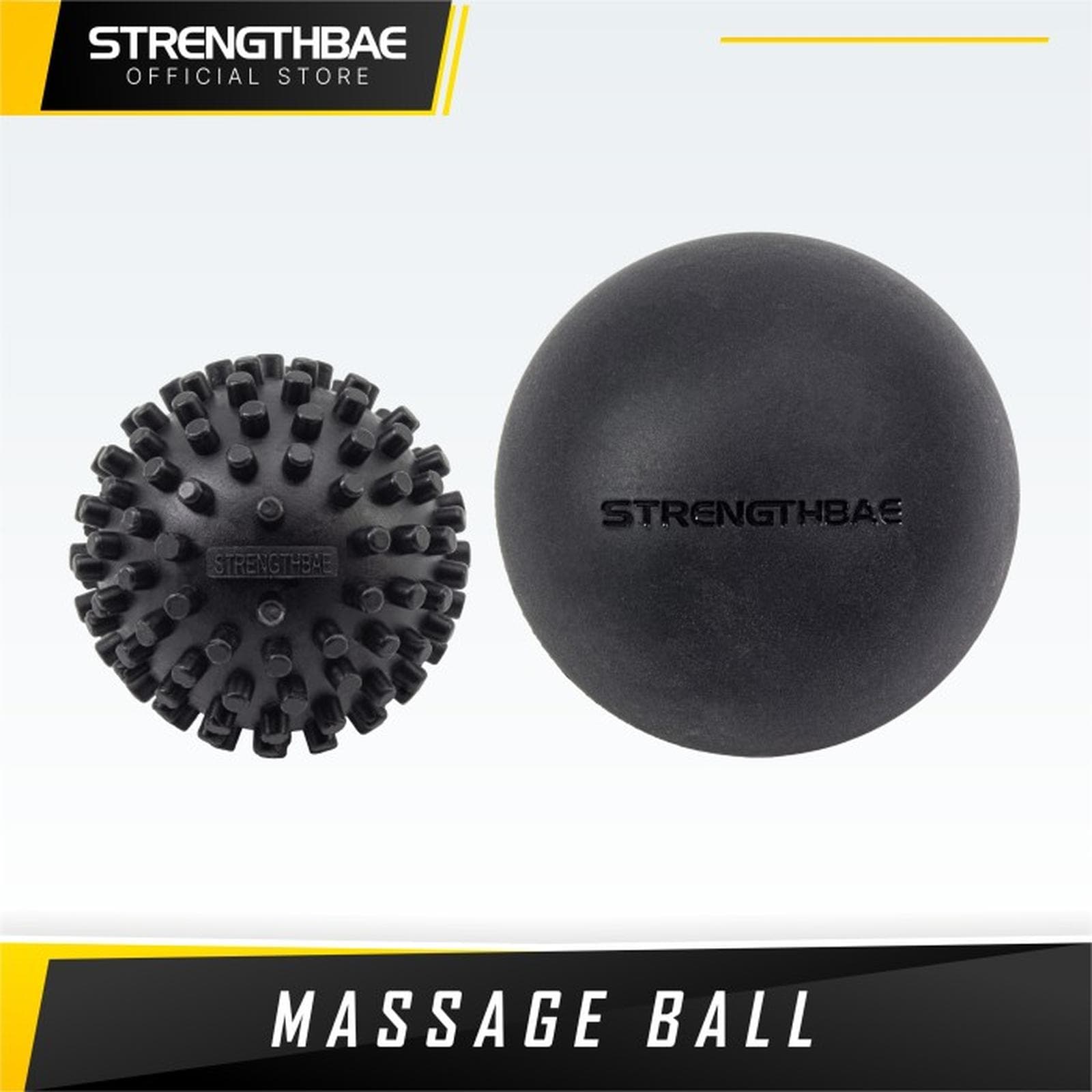 Massage Ball Strengthbae – Bola Pijat Smooth dan Spiky untuk Relaksasi Otot