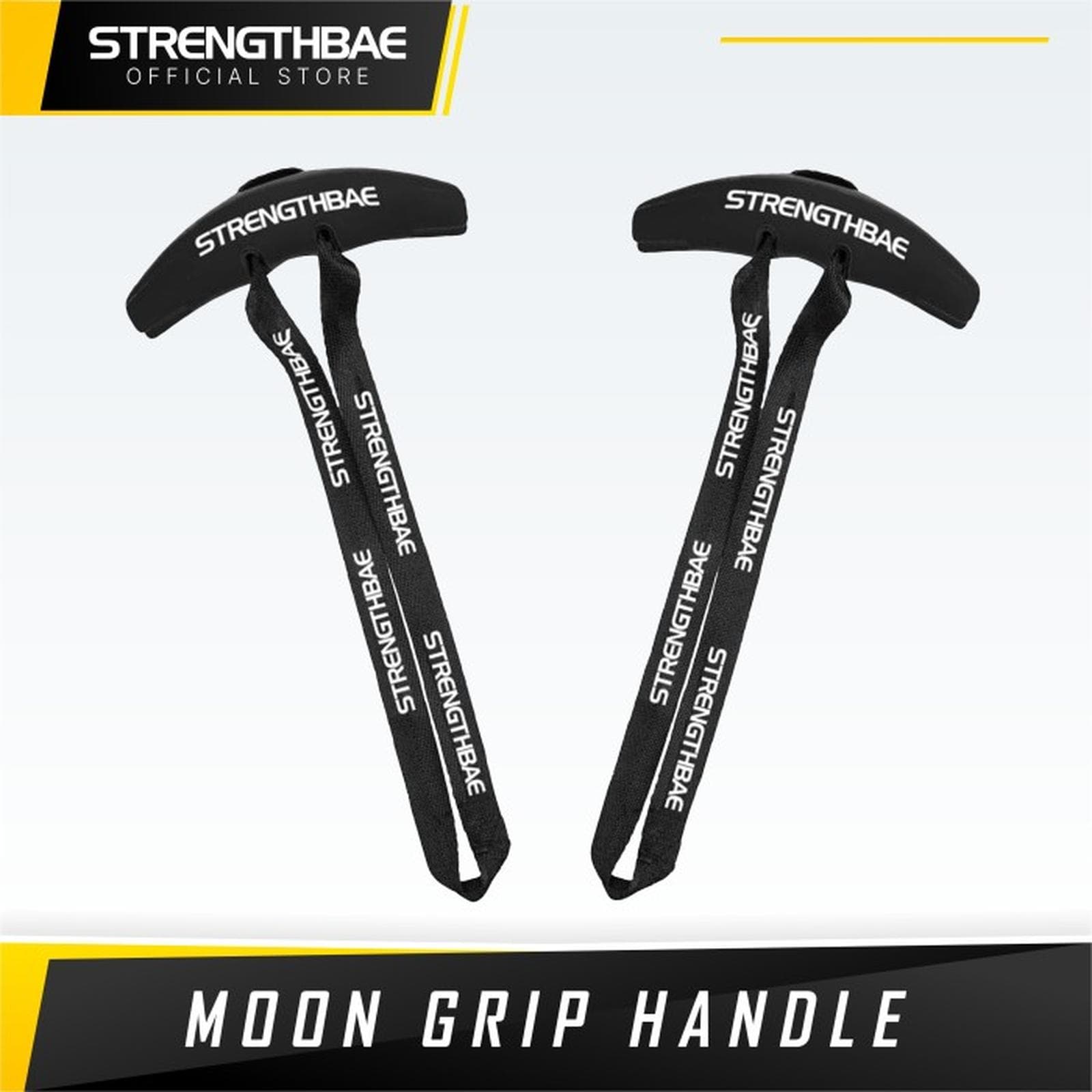 Moon Grip Strengthbae – Handle Neutral Grip untuk Pull-Up, Pulldown, dan Row