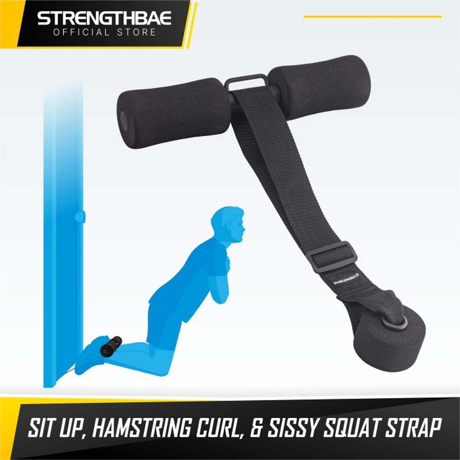 Sit Up Strap Strengthbae – Strap Nordic Curl, Sit Up, dan Sissy Squat