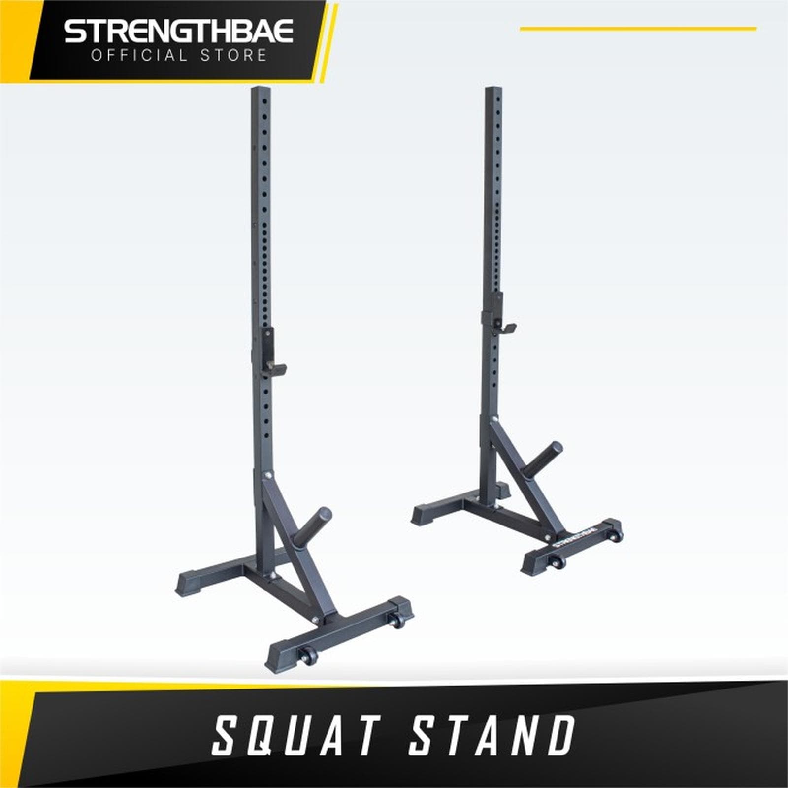 Squat Stand Strengthbae – Rack Barbell untuk Squat dan Bench Press